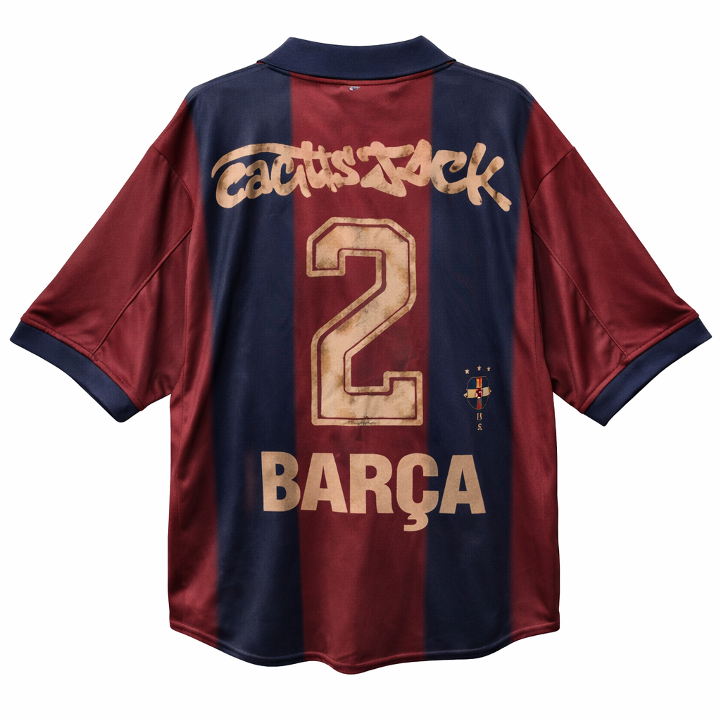 Barcelona Travis Scott Edition Jersey- Retro