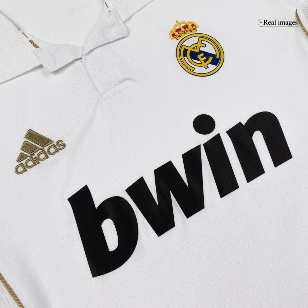 Real Madrid 2011/12 Home Full Sleeve - Retro