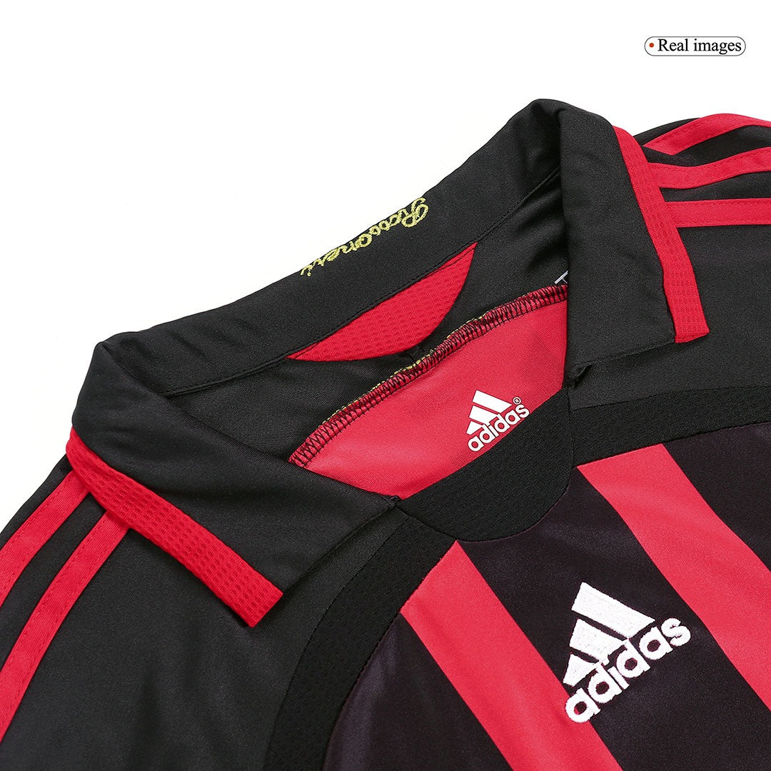 Ac Milan 2006/2007 Home Full Sleeve - Retro