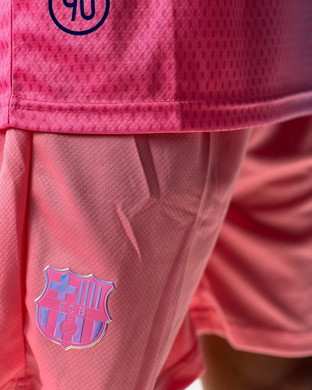 FC Barcalona Pink Away Kit 2023/24 - Set Quality