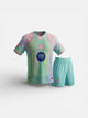 Fc Barcalona Green Blue Jersey 23/24 - Set Quality