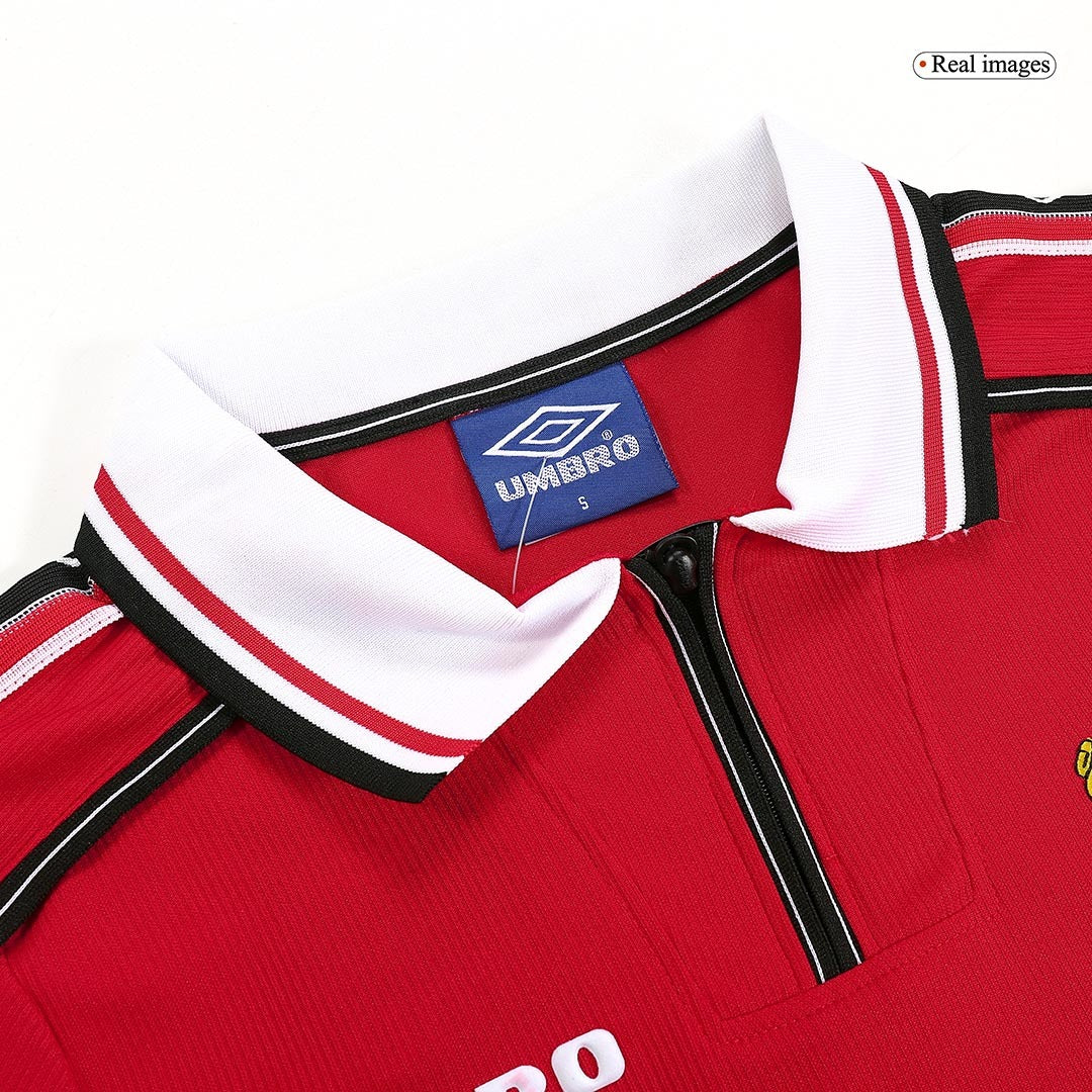 Manchester United 1998/1999 Home Full Sleeve - Retro