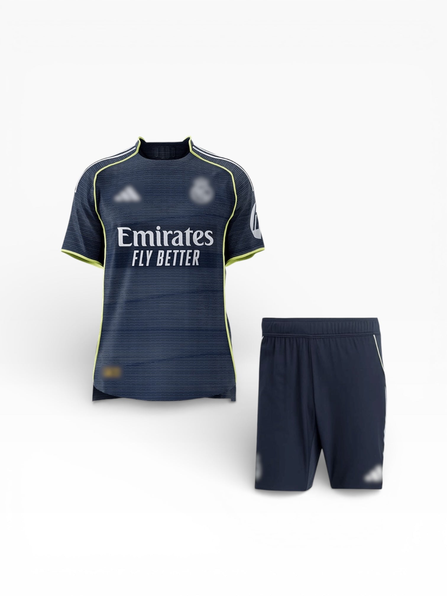 Real Madrid 2025-26 Away Kit - Set Quality