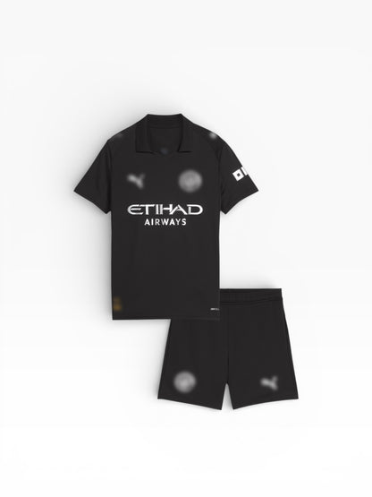 MAN CITY BLACK AWAY - KIT
