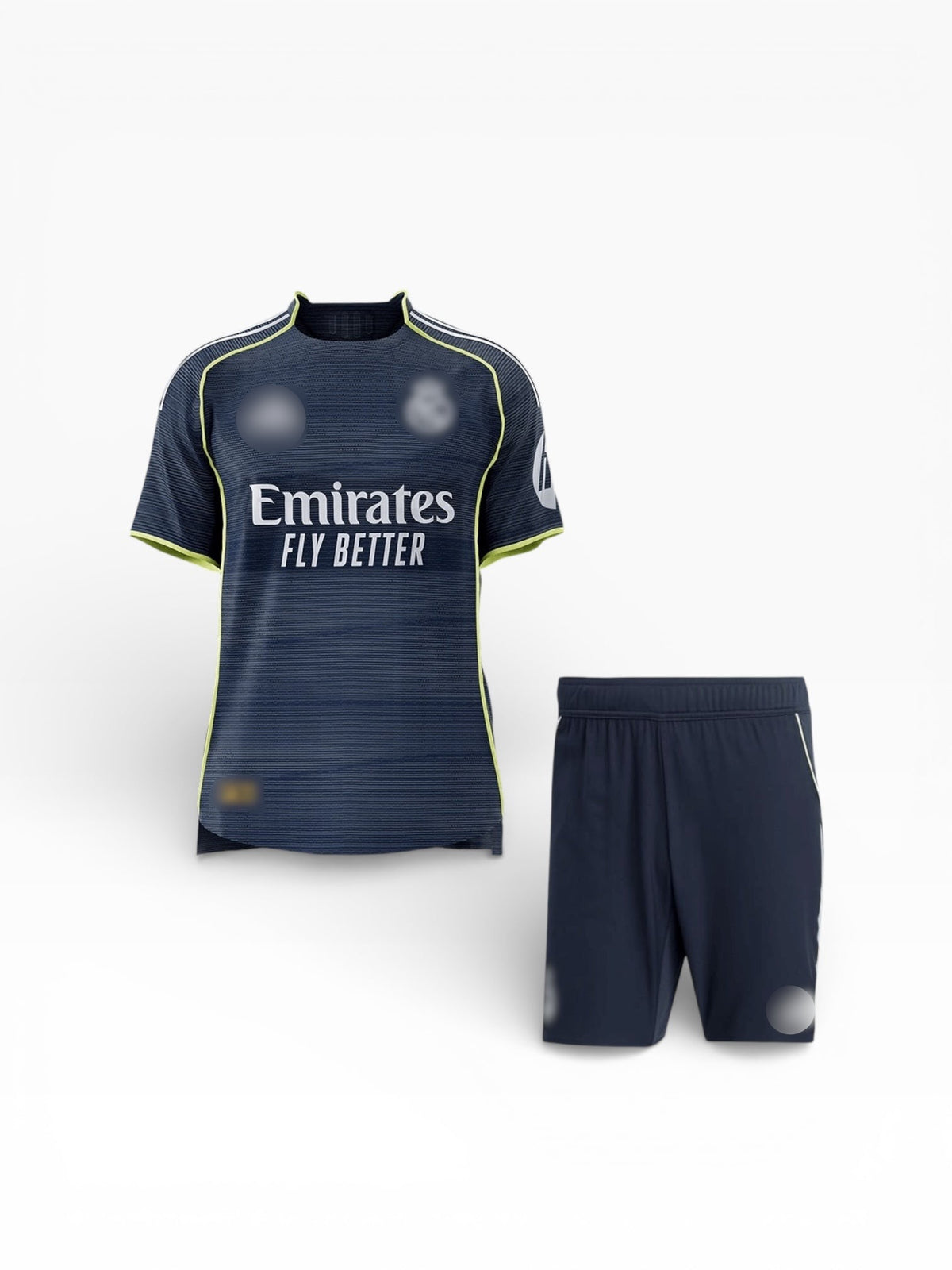 Real Madrid 2025-26 Away Kit - Set Quality