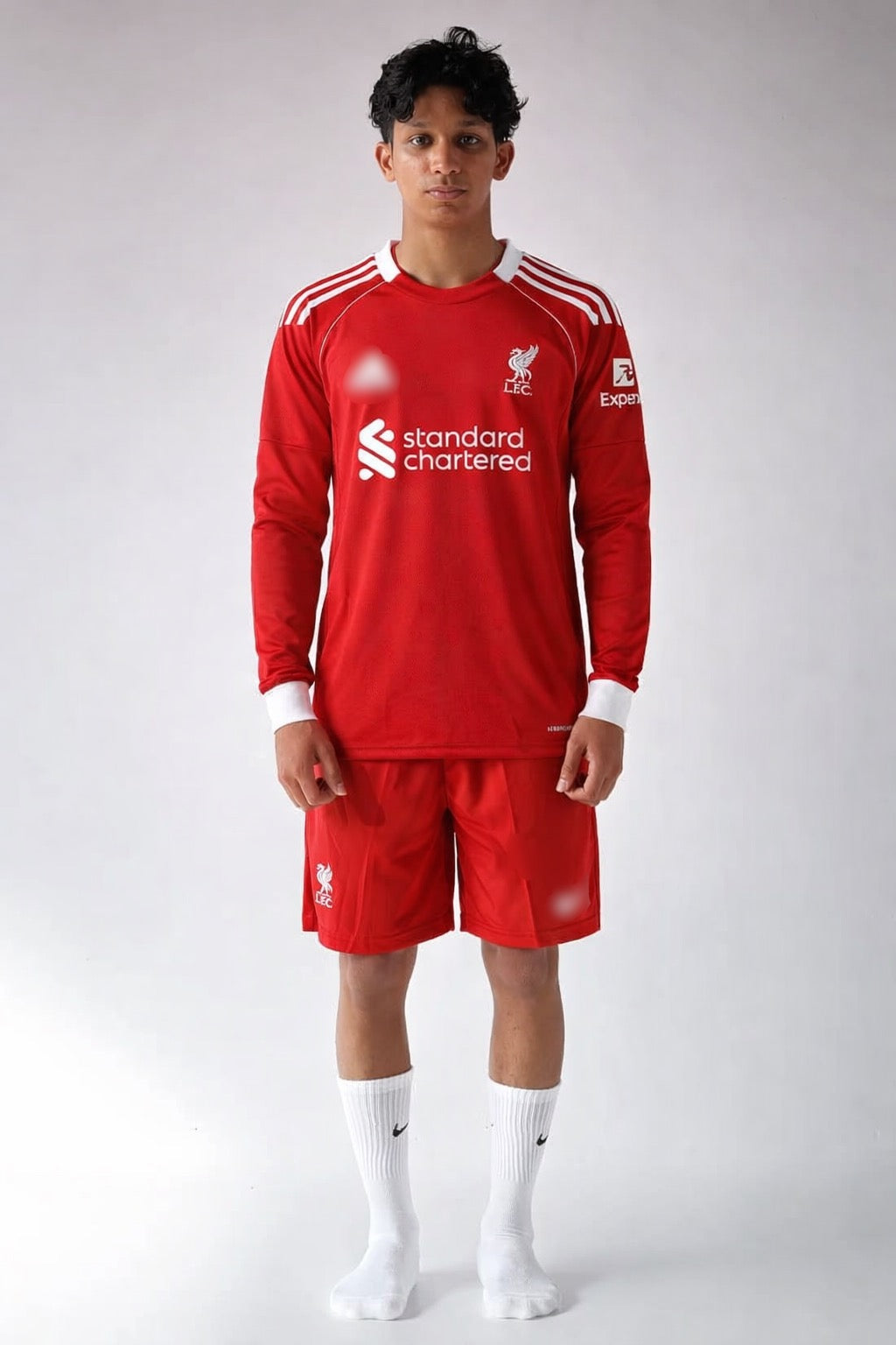 CUSTOM- Liverpool 25/26 Home Full Sleeve - Set Version