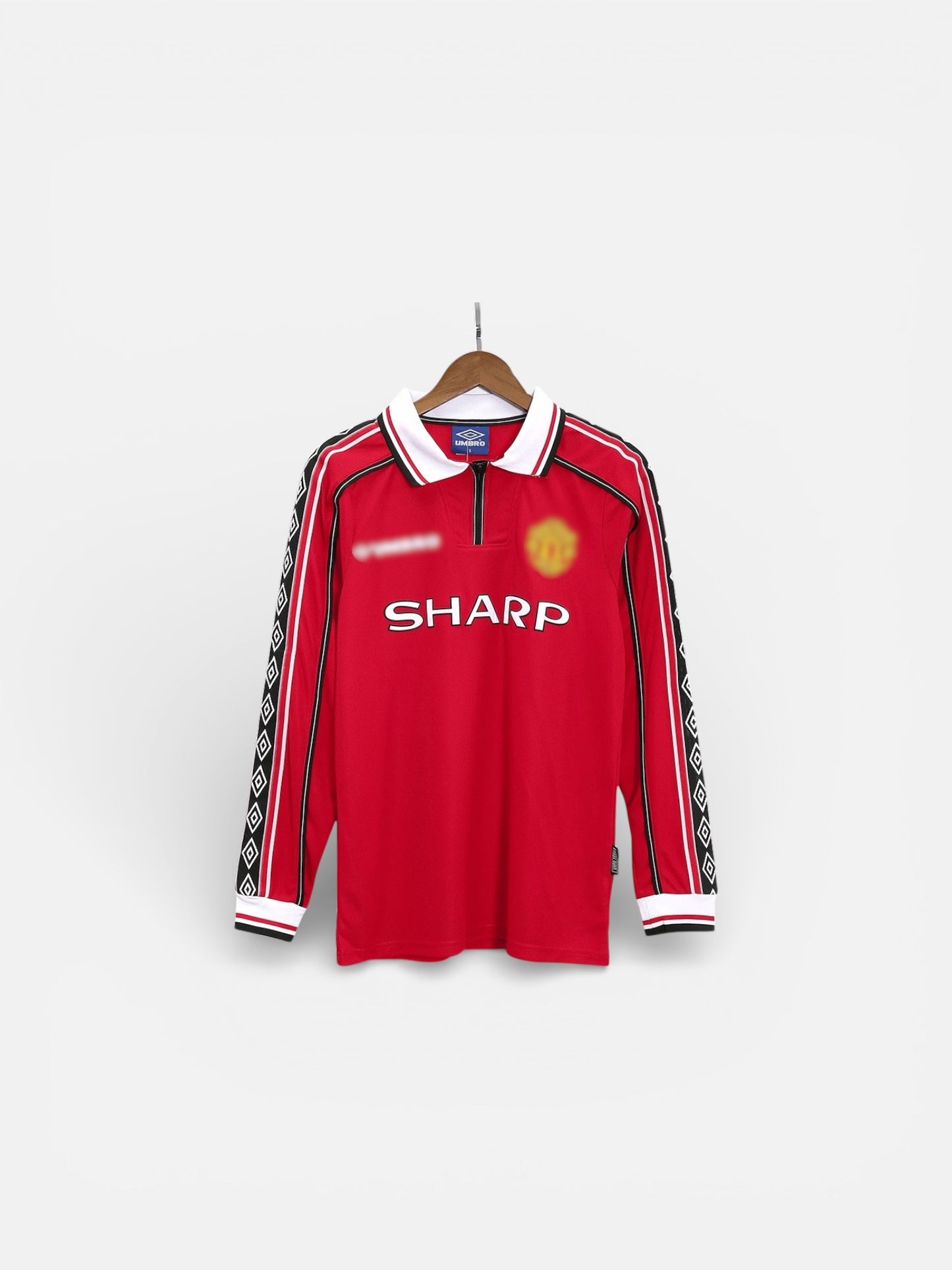Manchester United 1998/1999 Home Full Sleeve - Retro