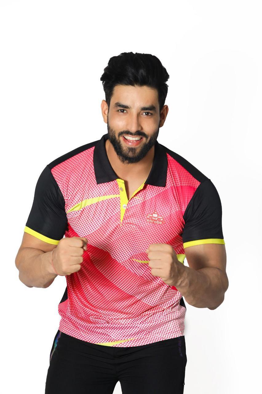 PINK CUSTOMISED JERSEY