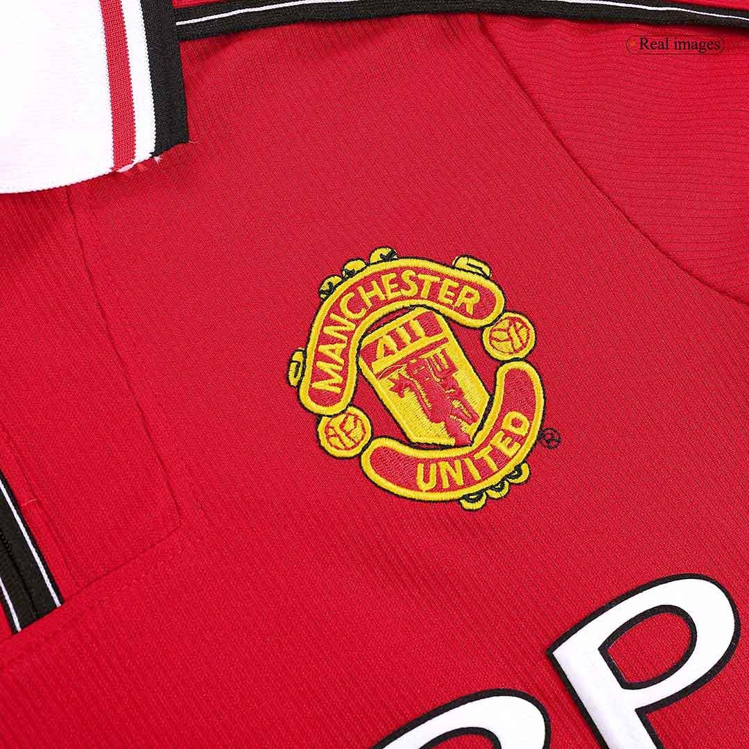 Manchester United 1998/1999 Home Full Sleeve - Retro