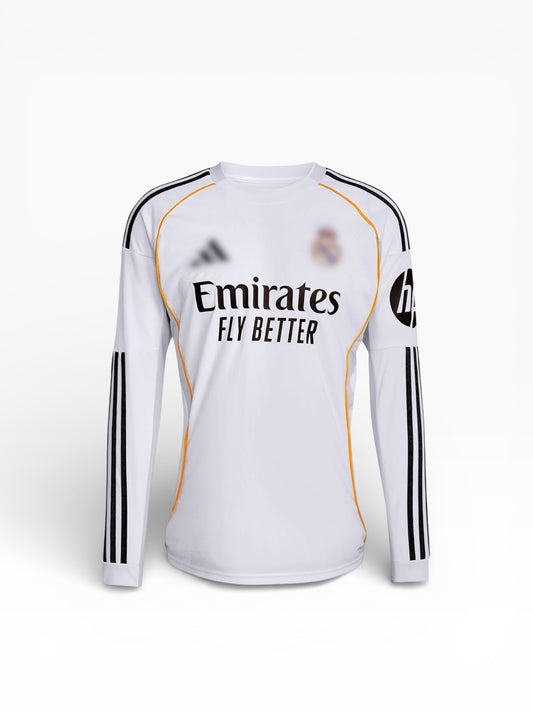 Real Madrid 2025-26 Home - Full Sleeve MASTER