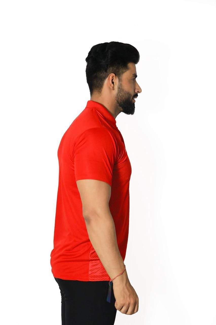 RED CUSTOMISED SHIRT