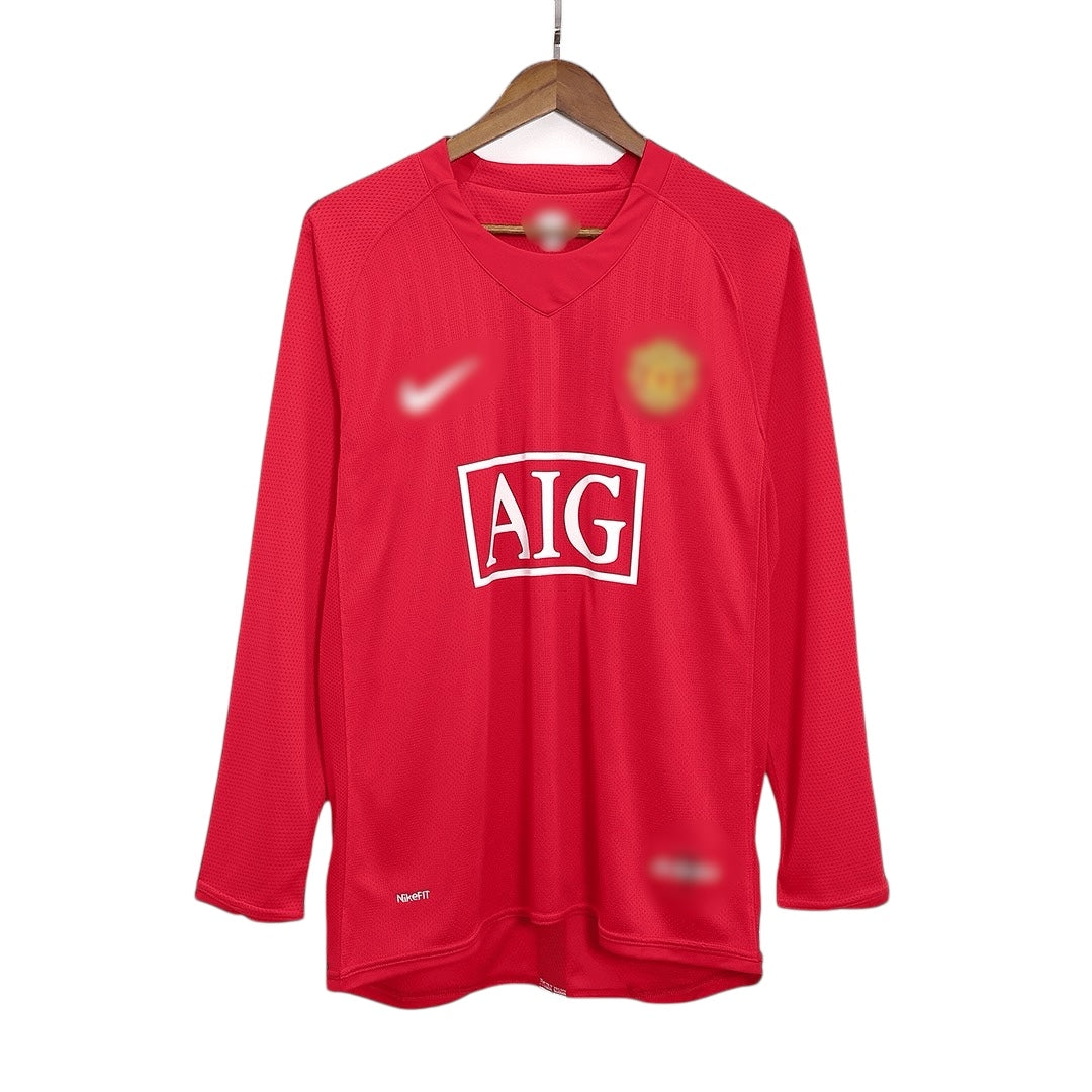 United 2007/08 Full Sleeve - RETRO