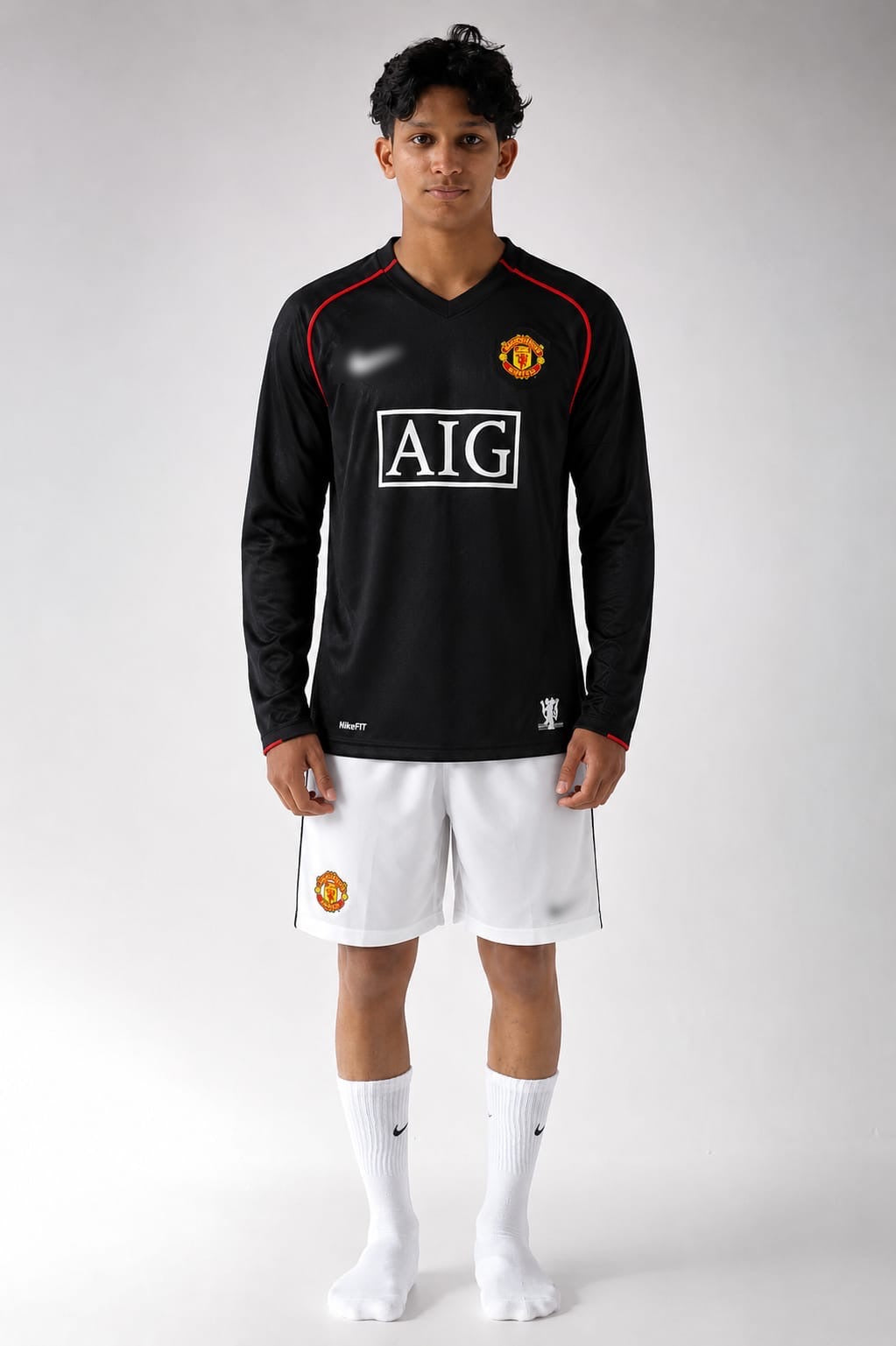 CUSTOM- Manchester United Full Sleeve 2007/08 - Set Version